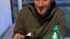 Cena a casa Totti: Ilary sbaglia la pasta, Francesco si «arrabbia» per i carciofi