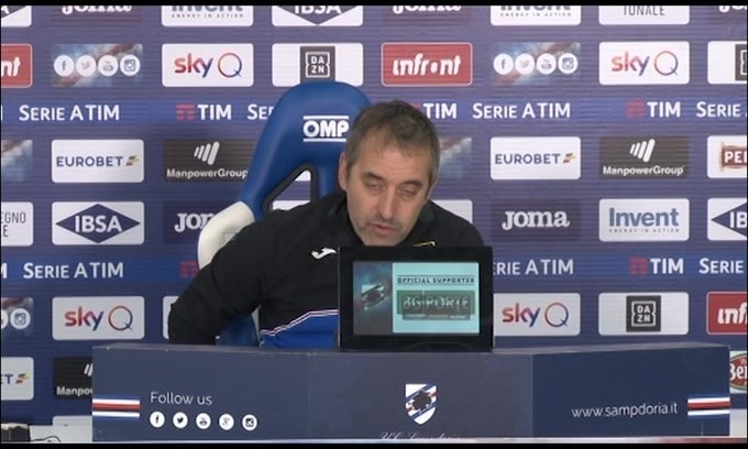Giampaolo: "Il mio futuro lo decideremo tra 10 giorni"