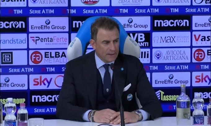 Semplici: "Abbiamo giocato un secondo tempo molto bello"