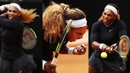 Internazionali, la regina è tornata! Serena Williams in total black