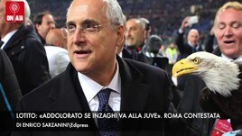 Lotito «Inzaghi lo terrei a vita». Roma, contestazione all'Eur