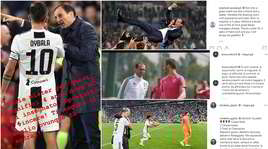 Da Ronaldo a Dybala: la Juve saluta Allegri sui social