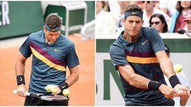 Del Potro, che maglia! Si candida per giocare nella Roma?