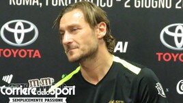 Totti lancia la sfida: "Voglio la Juve di Del Piero o il Milan di Sheva"