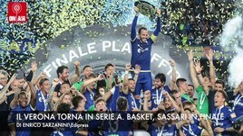 Il Verona promosso in Serie A. Basket, Sassari in finale
