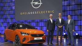 Opel Corsa-e: le immagini dell'esordio mondiale
