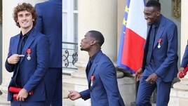 Pogba e Matuidi da Macron: Legion d'onore alla Francia