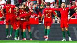 Cristiano Ronaldo show, che tripletta alla Svizzera