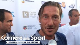Totti: "La Roma adesso non mi manca. Non torno indietro"