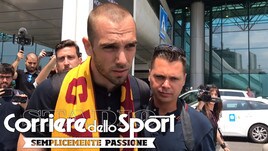 Pau Lopez è sbarcato a Fiumicino: "Sono molto felice"