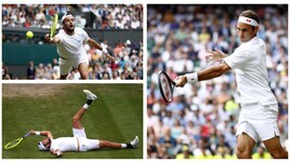Wimbledon, Berrettini che lezione da Federer!