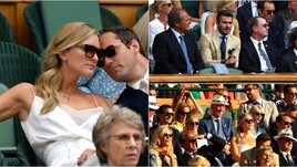 Federer schianta Nadal davanti lo sguardo attento di Beckham, Ferguson e Jude Law
