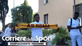 Roma, Diawara a Villa Stuart per le visite mediche