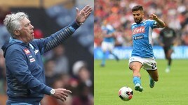 Napoli, impresa con il Liverpool: Ancelotti comanda, Insigne esegue