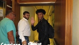 Roma, Ruben Providence a Villa Stuart per le visite mediche