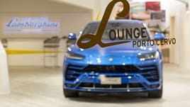 Lamborghini, il lussuoso Lounge di Porto Cervo: le immagini
