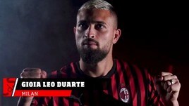 Milan, la gioia di Leo Duarte