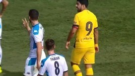 Manolas a Suarez: "Ne hai presi tre, a casa"