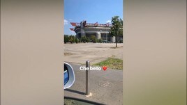 Lukaku davanti a San Siro: "Che bello"