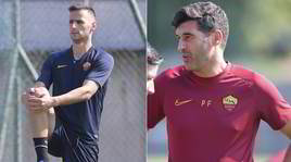 La Roma si allena, Kalinic già a disposizione di Fonseca