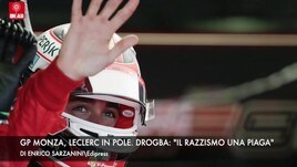Gp Monza, Leclerc in pole. Drogba: “Il razzismo una piaga”