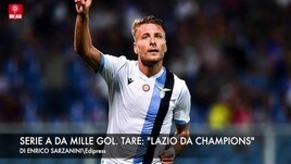 Serie A da mille gol. Tare: “Lazio da Champions”