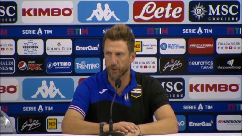 Di Francesco:" Quagliarella rende meglio con altri vicino"