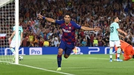 Champions, la doppietta di Suarez stende l'Inter