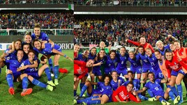 Italia donne, che festa a Palermo per la vittoria con la Bosnia