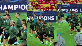 Napoli, grande concentrazione nella rifinitura a Salisburgo