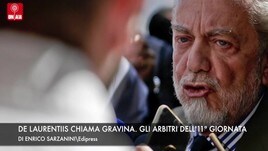 De Laurentiis chiama Gravina. Serie A: gli arbitri dell'11ª giornata
