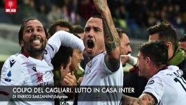 Colpo del Cagliari. Lutto in casa Inter