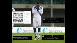 Balotelli, solidarietà e messaggi sul web