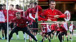 Milan, allenamento particolare: la squadra fa il limbo