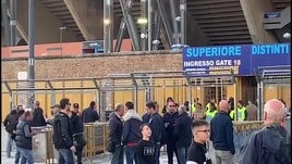 Napoli, contestazione al "San Paolo"
