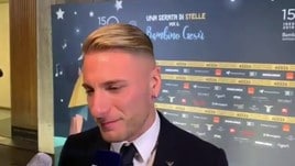 Immobile: "E' bello vedere la gioia dei bambini"
