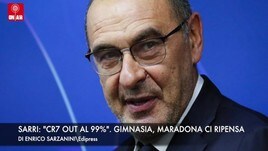 Sarri: “CR7 out al 99%”. Gimnasia, Maradona ci ripensa