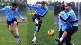 Lazio, Immobile show prima del Sassuolo