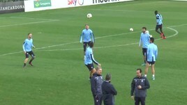 Lazio, squadra al lavoro verso la sfida contro il Cluj