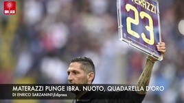 Materazzi punge Ibra. Nuoto, Quadarella d'oro