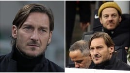Totti non dimentica la Roma: è al Meazza per il big match con l'Inter