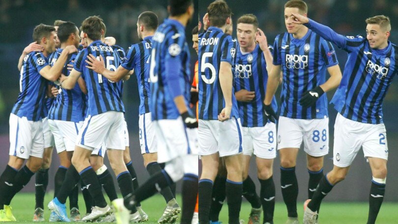 Atalanta, impresa storica: 3-0 allo Shakhtar e ottavi di Champions