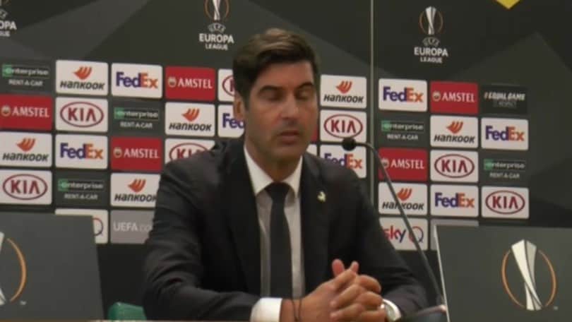 Fonseca: "La squadra non mi è piaciuta"