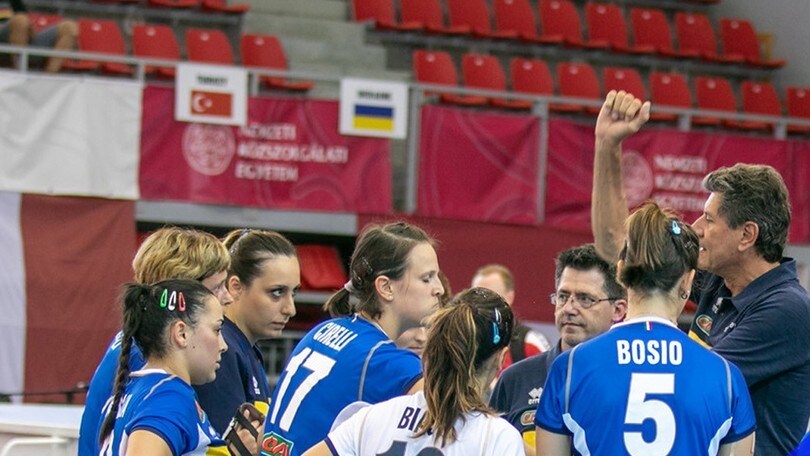 La nazionale femminile di sitting in raduno a MIlano