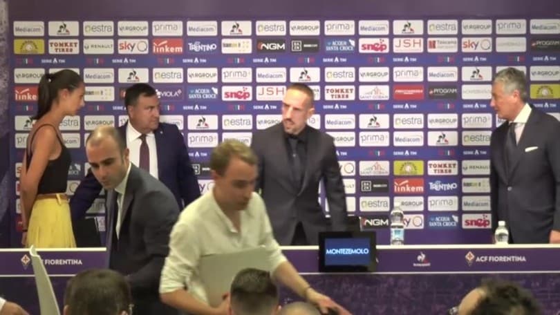 Fiorentina, Ribery tornerà solo nel 2020