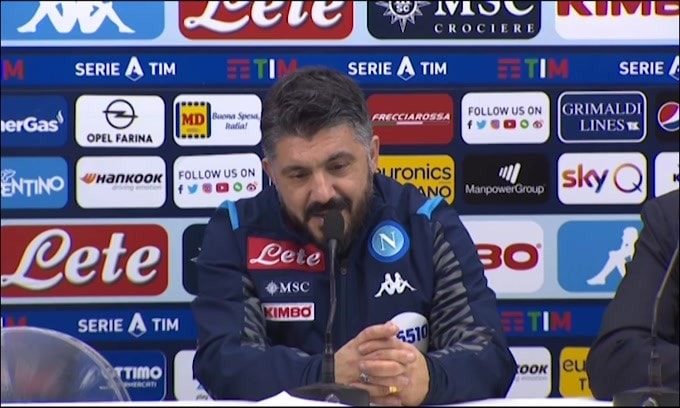 Gattuso: "Siamo tutti responsabili"