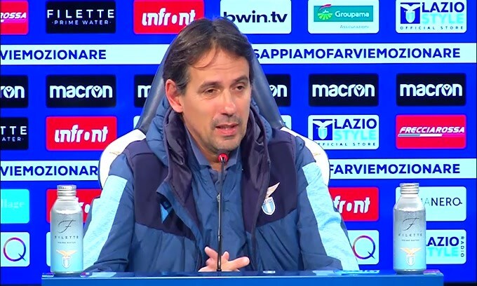 Simone Inzaghi: "Vogliamo reagire"