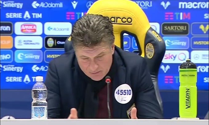 Mazzarri: "Rigore? Non fatemi parlare di arbitri"
