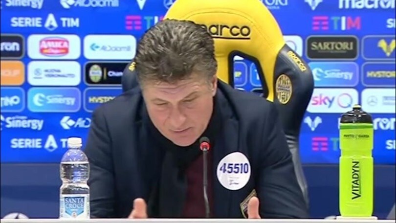 Mazzarri: "Rigore? Non fatemi parlare di arbitri"
