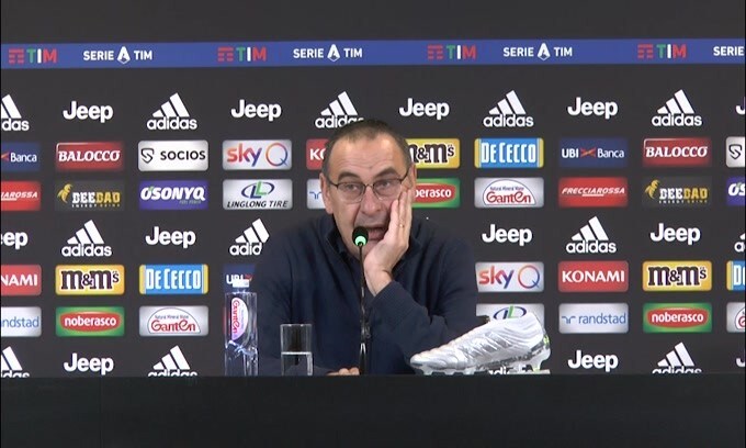 Sarri: "Tridente? Dipende all'avversario"